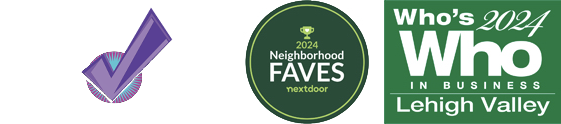 Lehigh Valley Morning Call Reader's Choice Winner 2021, 2022, 2023 and Who's Who in Business Winner 2024 and Nextdoor FAVES